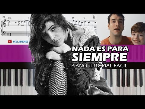 acordes de nada es para siempre aprende a tocarlos aqui