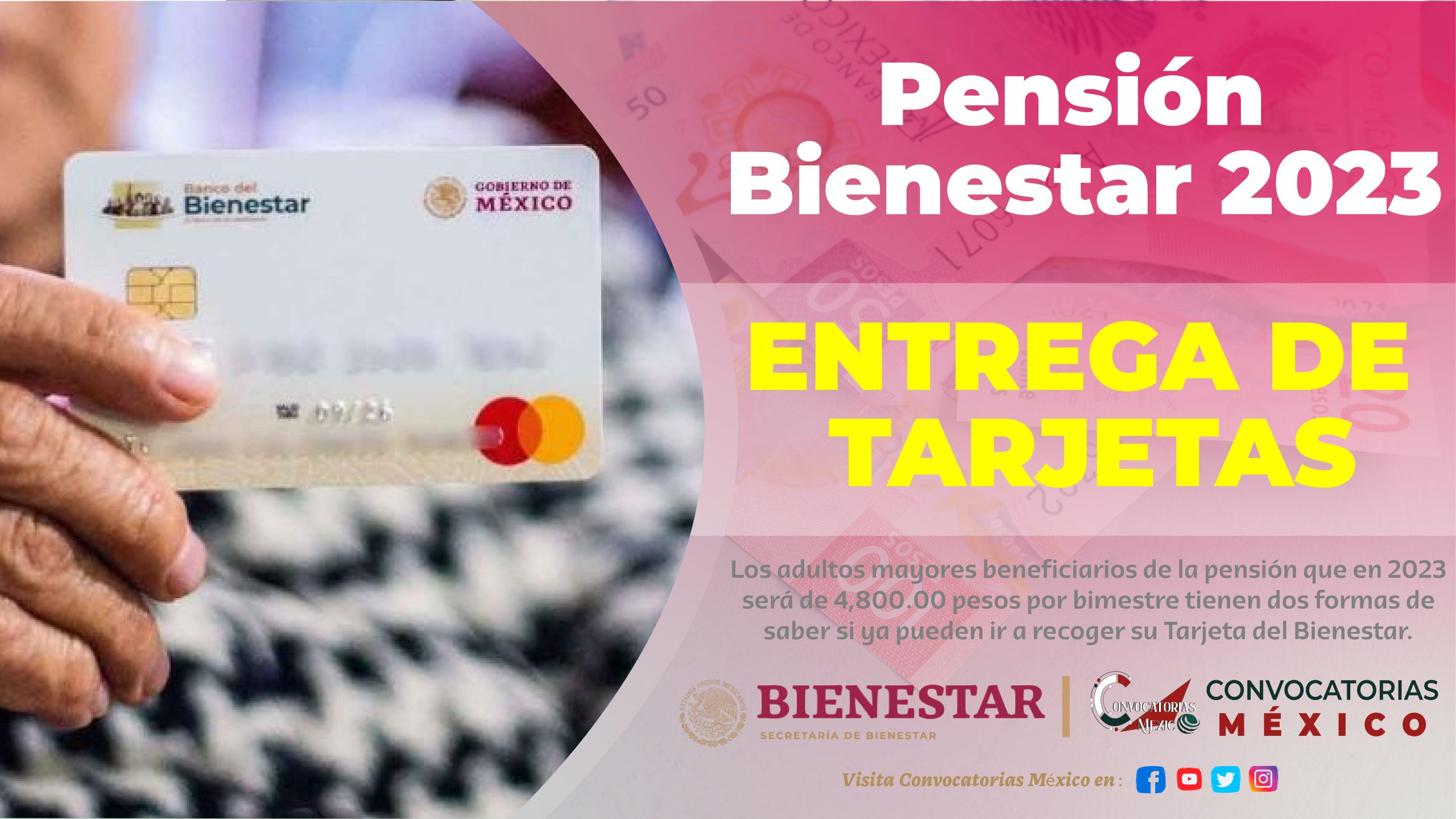 Adultos mayores: la tarjeta bienestar que merecen