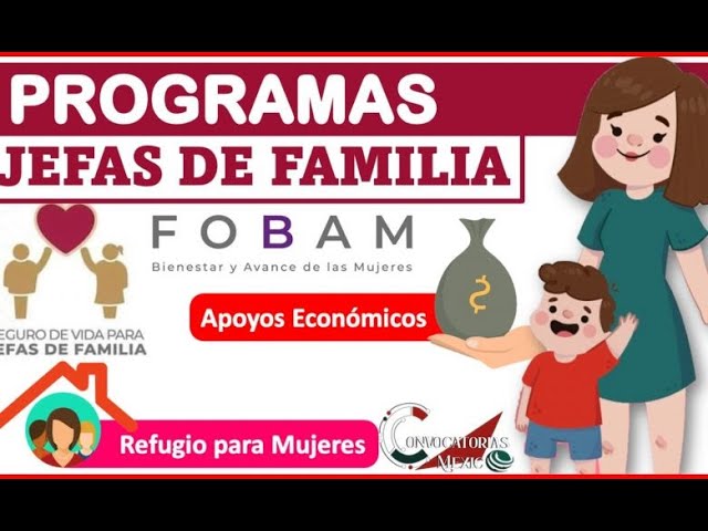 Apoyo para Jefas de Familia: 'Juntos por la Familia' 2026 2 apoyo para jefas de familia juntos por la familia 2024