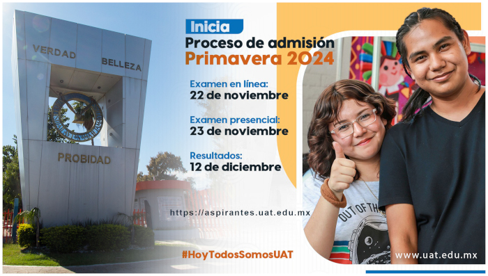aspirantes uat guia de admision 2024 fechas y proceso