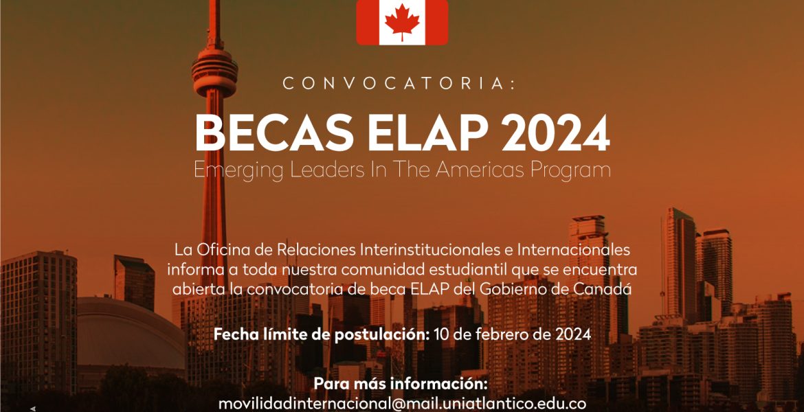 beca elap 2024 guia para intercambio escolar en canada