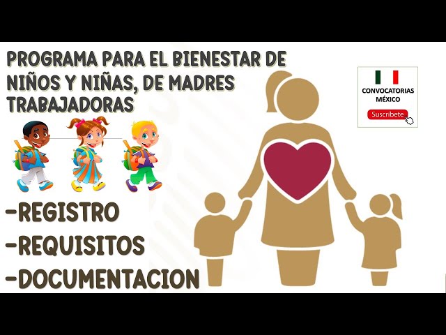 beca madres trabajadoras apoyo en bienestar 2024 2025