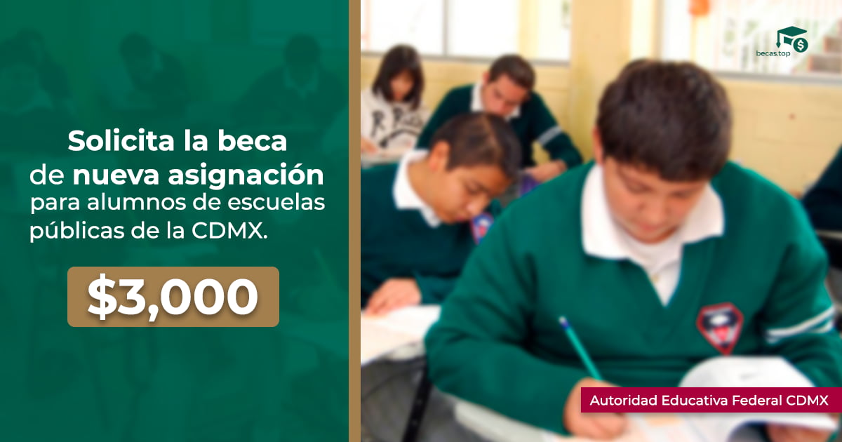 becas aefcm cada cuando se paga hasta 3 mil pesos