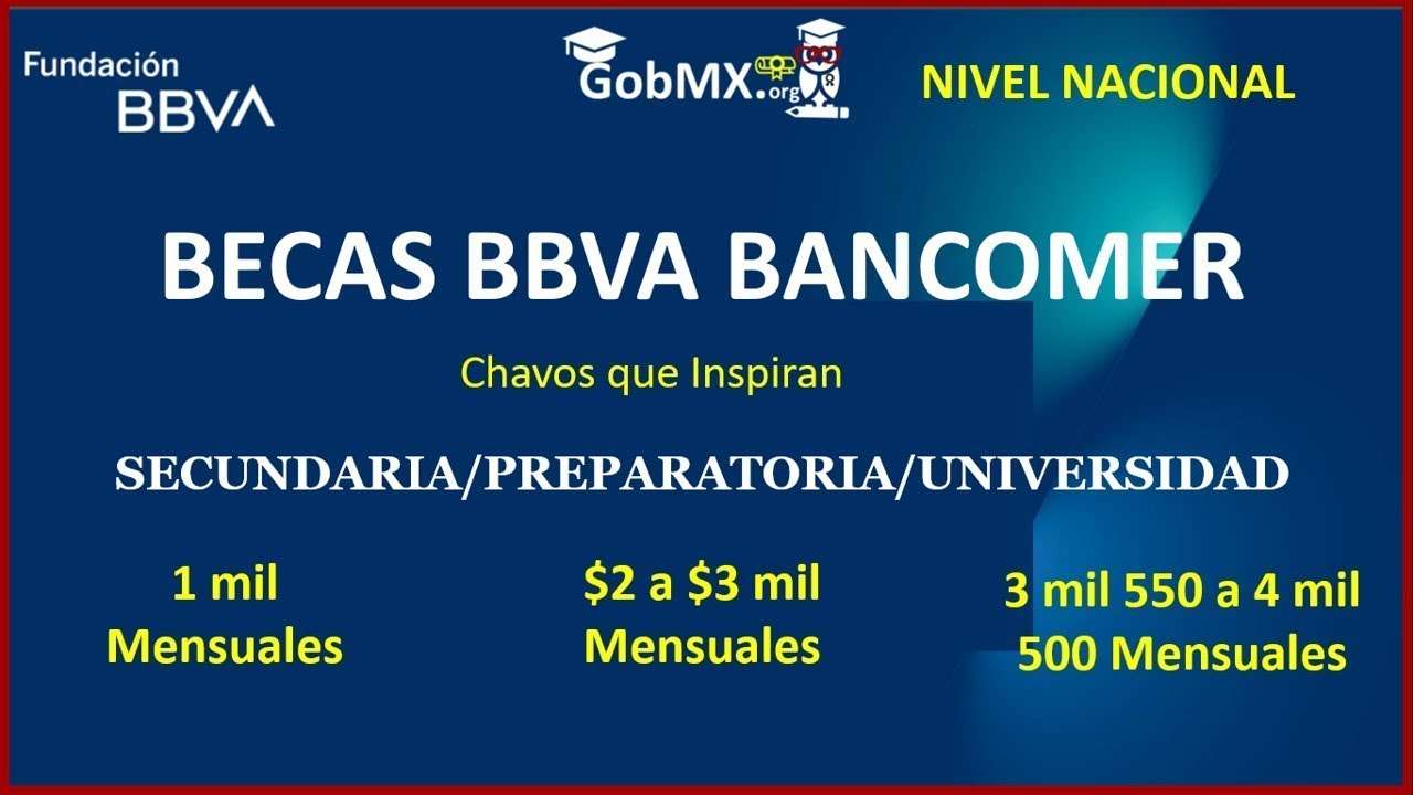 becas bbva universidad registro y oportunidades para estudiantes