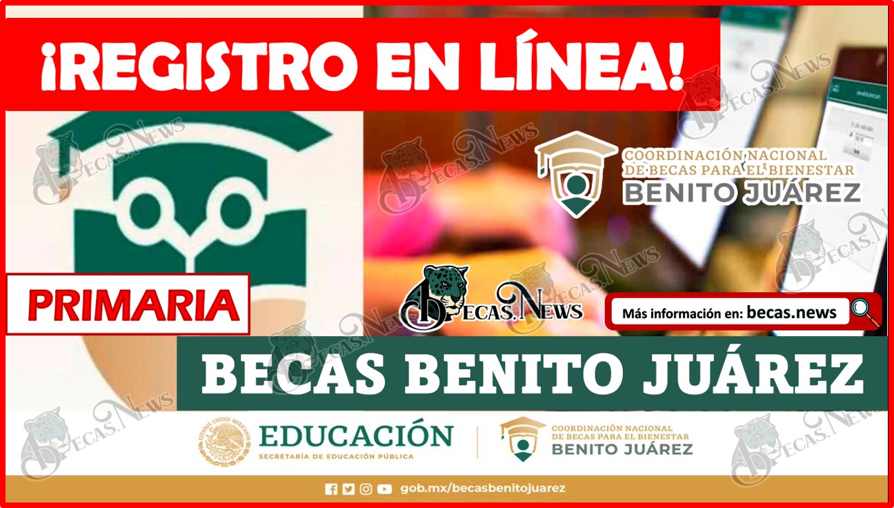 becas benito juarez primaria registro en linea