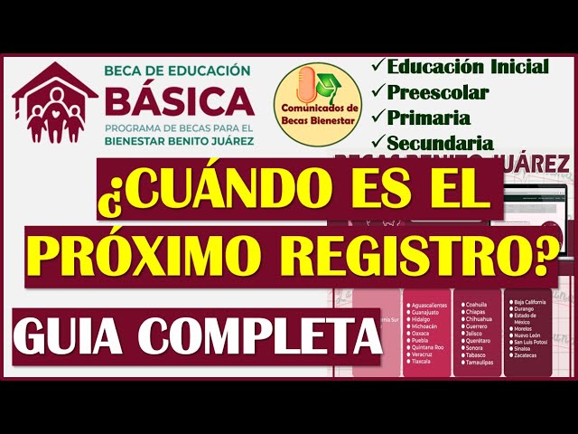 becas leon 2024 2025 para primaria y secundaria guia