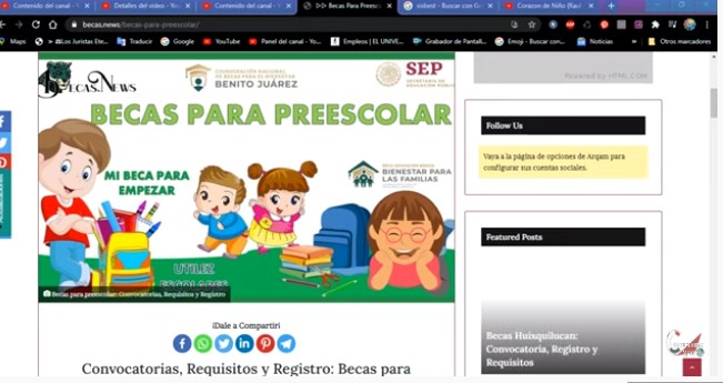 becas preescolar requisitos y beneficios para 2024