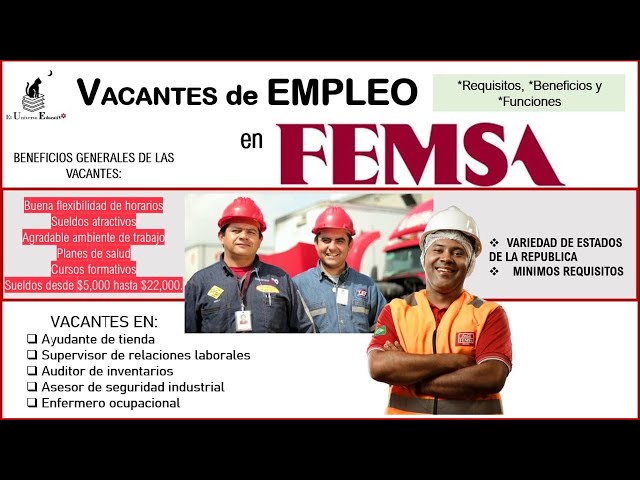 Bolsa de trabajo FEMSA 2026-2026: Oportunidades 2026 2 bolsa de trabajo femsa 2024 2025 oportunidades 2024