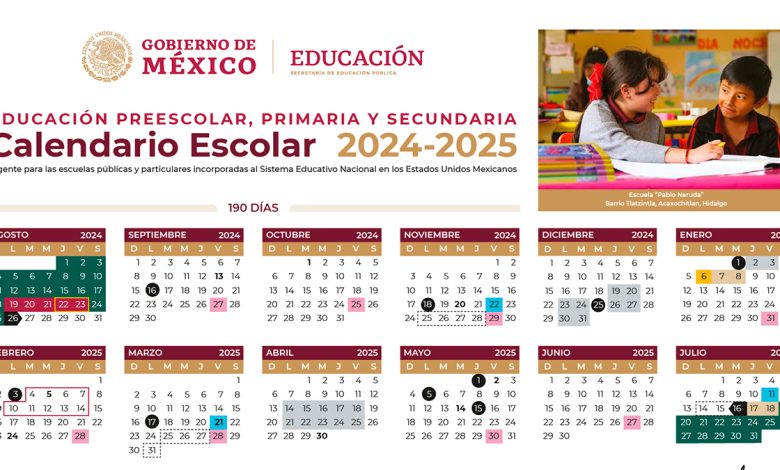 Calendario Escolar Coahuila 2026: Fechas y Detalles Clave 2 calendario escolar coahuila 2024 fechas y detalles clave