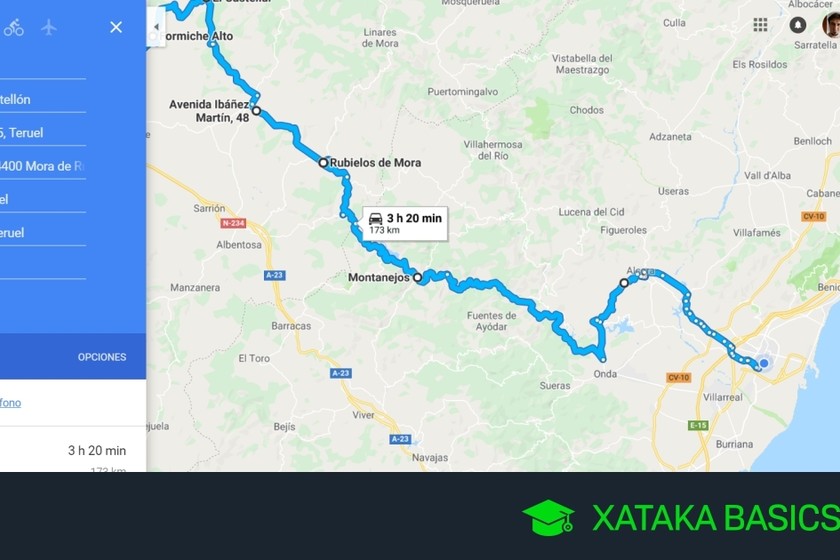 carreteras punto a punto crea tu ruta en google maps