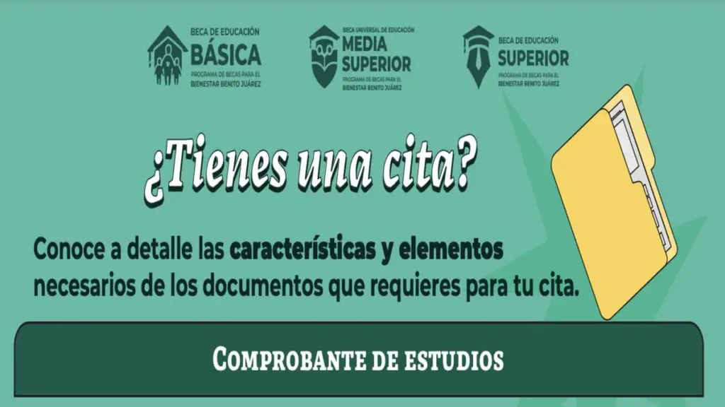 citas de documentos necesarios para becas benito juarez 2024