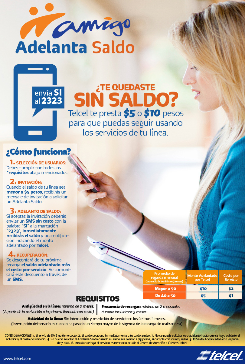 como adelantar saldo en telcel de forma rapida y facil