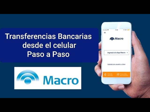 Cómo puedo realizar transferencias por CBU en Banco Macro 2 como puedo realizar transferencias por cbu en banco macro