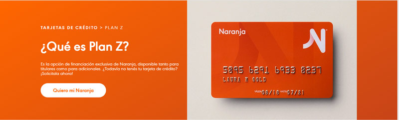 como se paga el plan z de tarjeta naranja facilmente