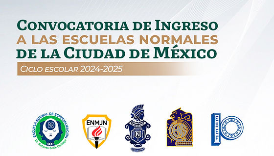 convocatoria para la normal de maestros 2024 en