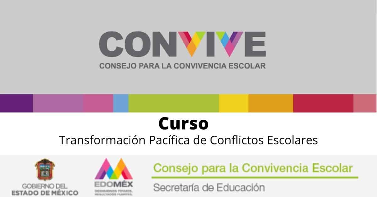 curso transformacion pacifica de conflictos escolares 2024