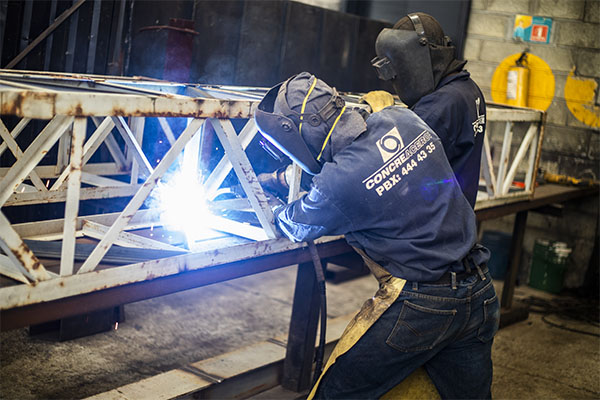 estructuras metalicas rol del soldador en su construccion