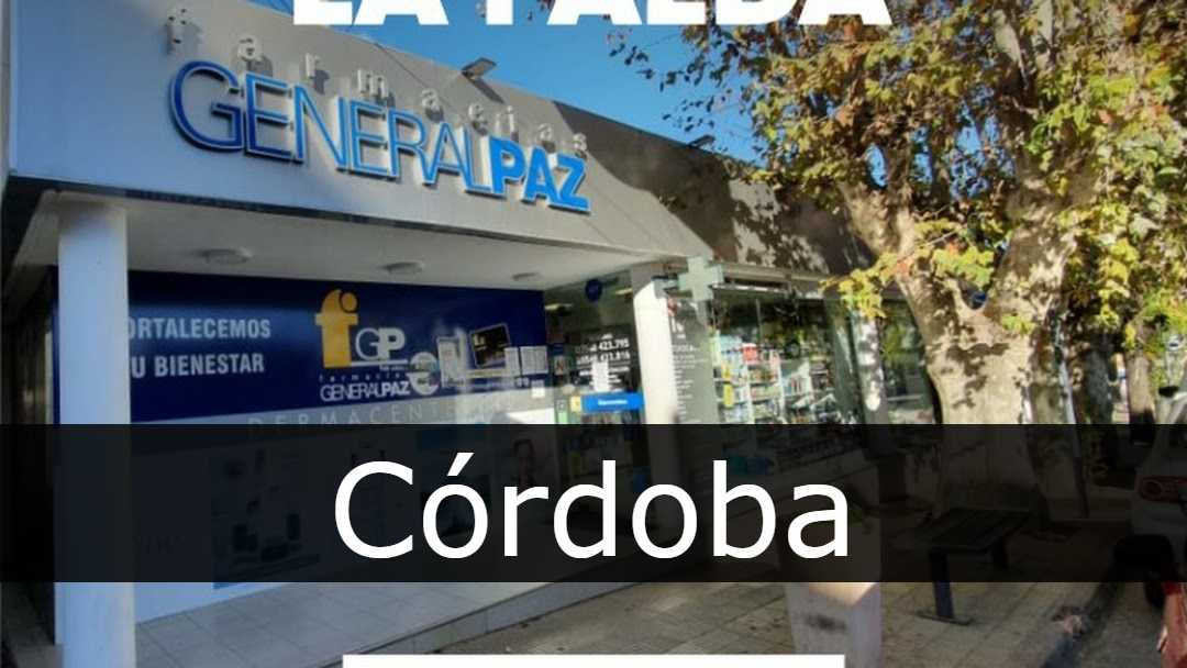farmacia general paz horarios y ubicacion en alta gracia
