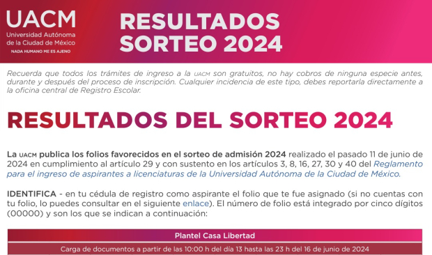 guia de admision 2024 fechas examen y proceso uacm
