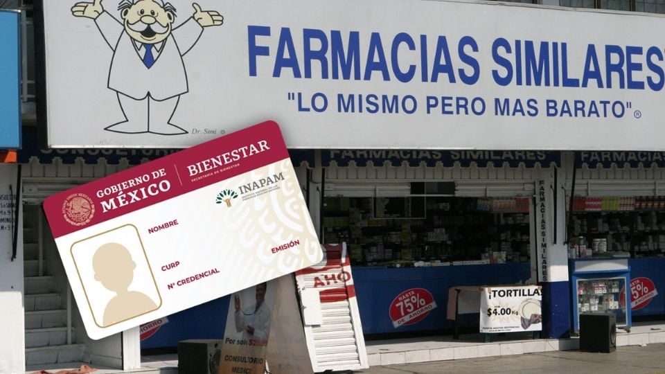 hay descuentos en farmacias similares con la tarjeta inapam