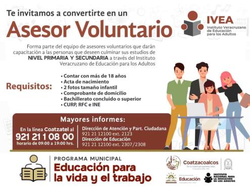 ivea coatzacoalcos educacion para adultos en veracruz
