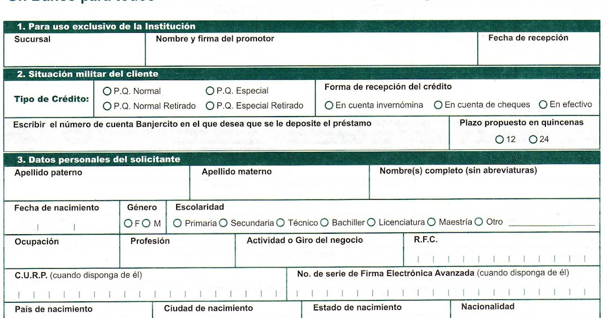 prestamos banjercito solucion con el quirografario