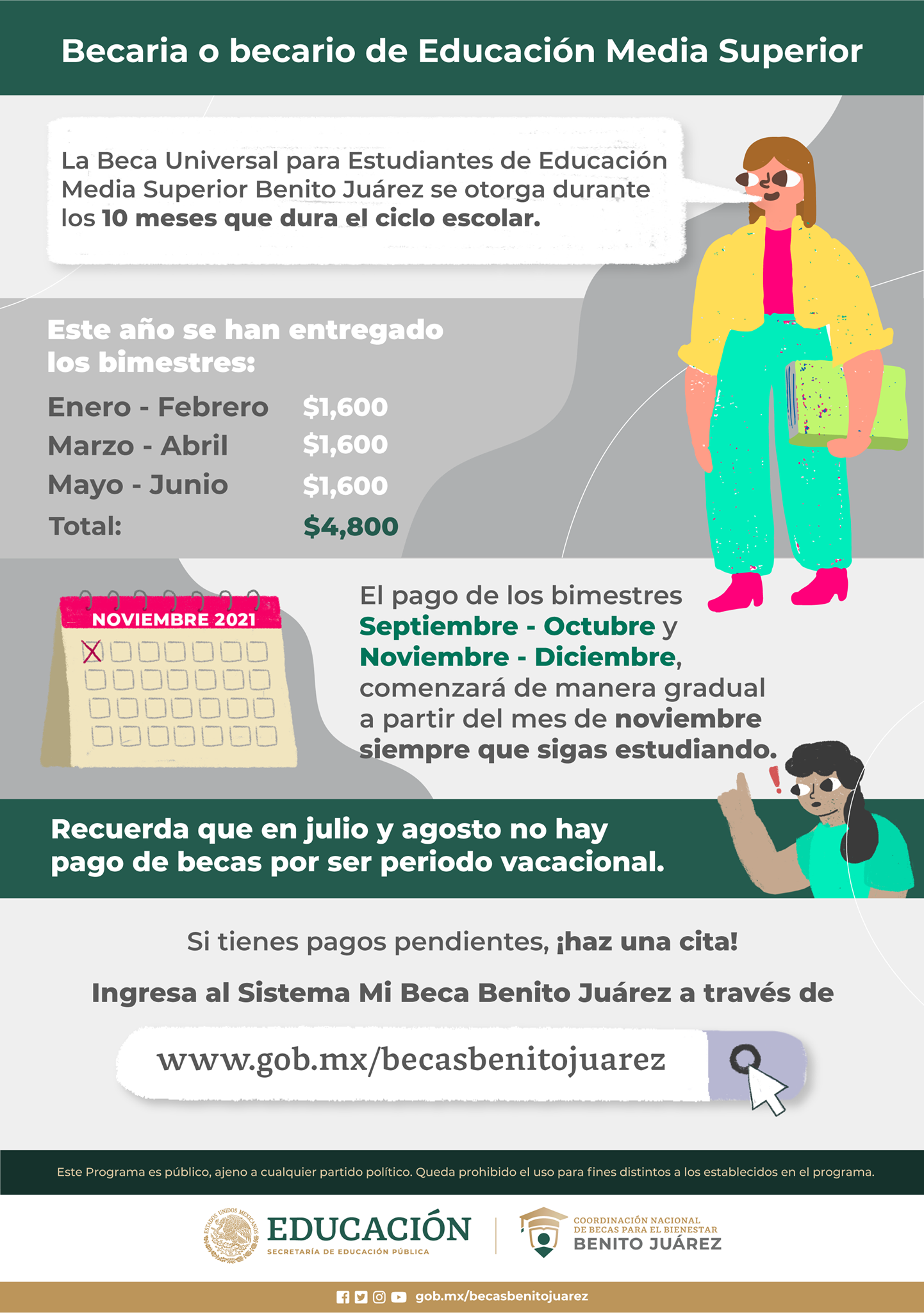 que documentos se necesitan para la beca benito juarez
