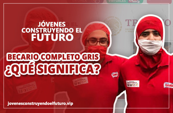 que significa becario completo gris en jovenes construyendo