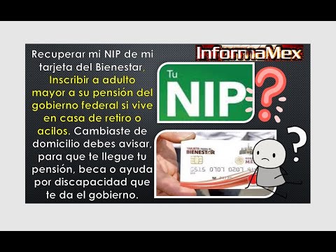 saber el nip de mi tarjeta bienestar todo lo que necesitas saber