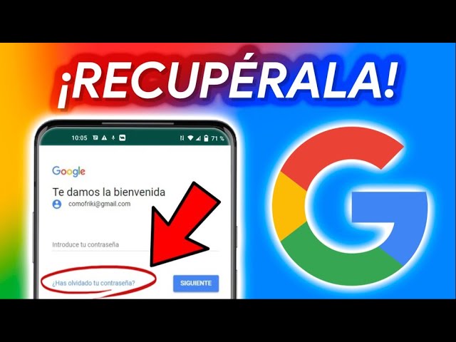 se me olvido mi contrasena de gmail que debo hacer