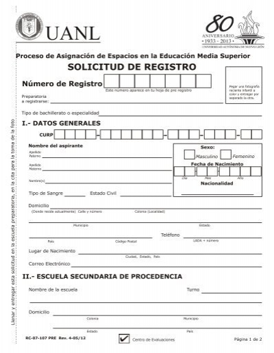 solicitud de registro uanl como empezar tu camino universitario