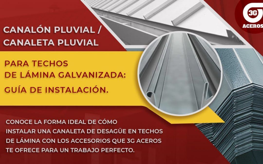 son efectivas las canaletas galvanizadas para agua